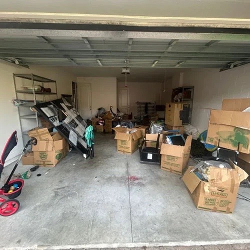 Garage cleanout wide